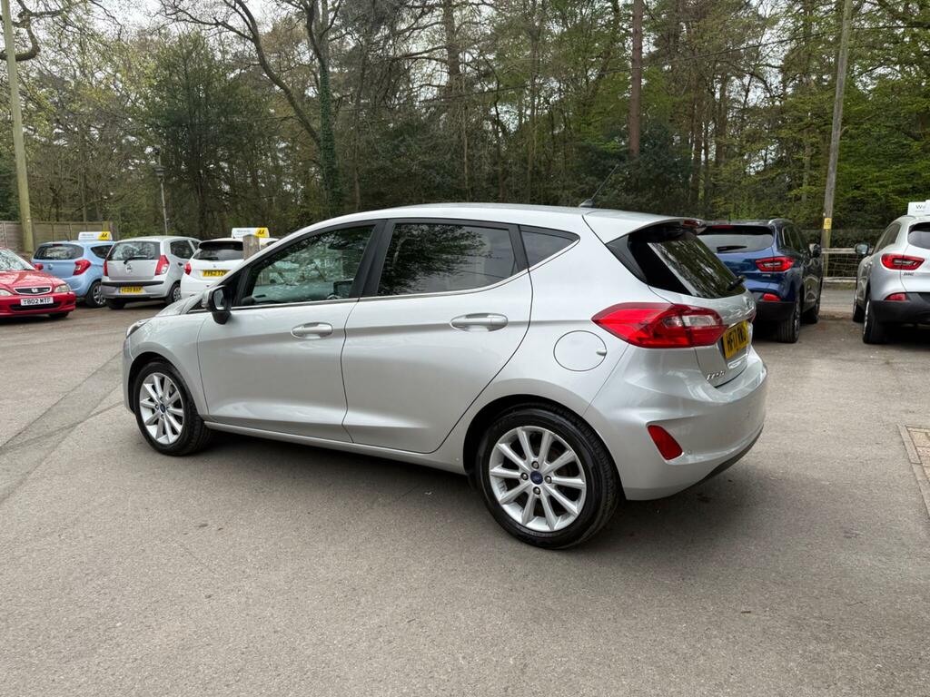 Ford Fiesta 1.0T Ecoboost Titanium Euro 6 S S HF17RWU Silver #2