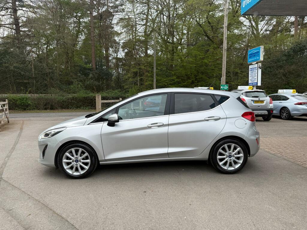 Ford Fiesta 1.0T Ecoboost Titanium Euro 6 S S HF17RWU Silver #6