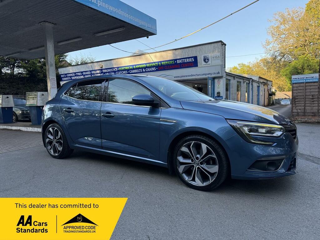 Renault Megane 1.2 Tce Signature Nav Euro 6 S S Blue