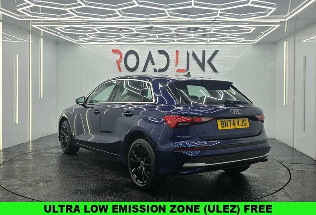 Audi A3 1.5 Tfsi 30 Sport Sportback S Tronic Eu BN74VJG Blue #2