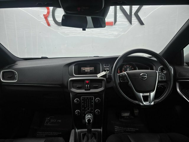 Volvo V40 1.5 T2 Gpf R-design Nav Plus Hatchback Black #4