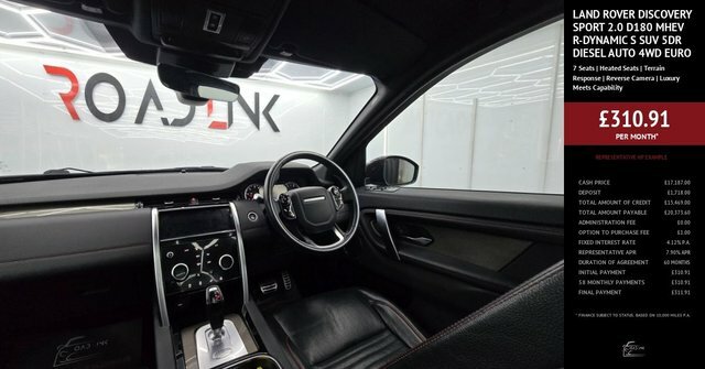 Land Rover Discovery Sport 2.0 D180 Mhev R-dynamic S Suv 4Wd KU69VJZ Black #3