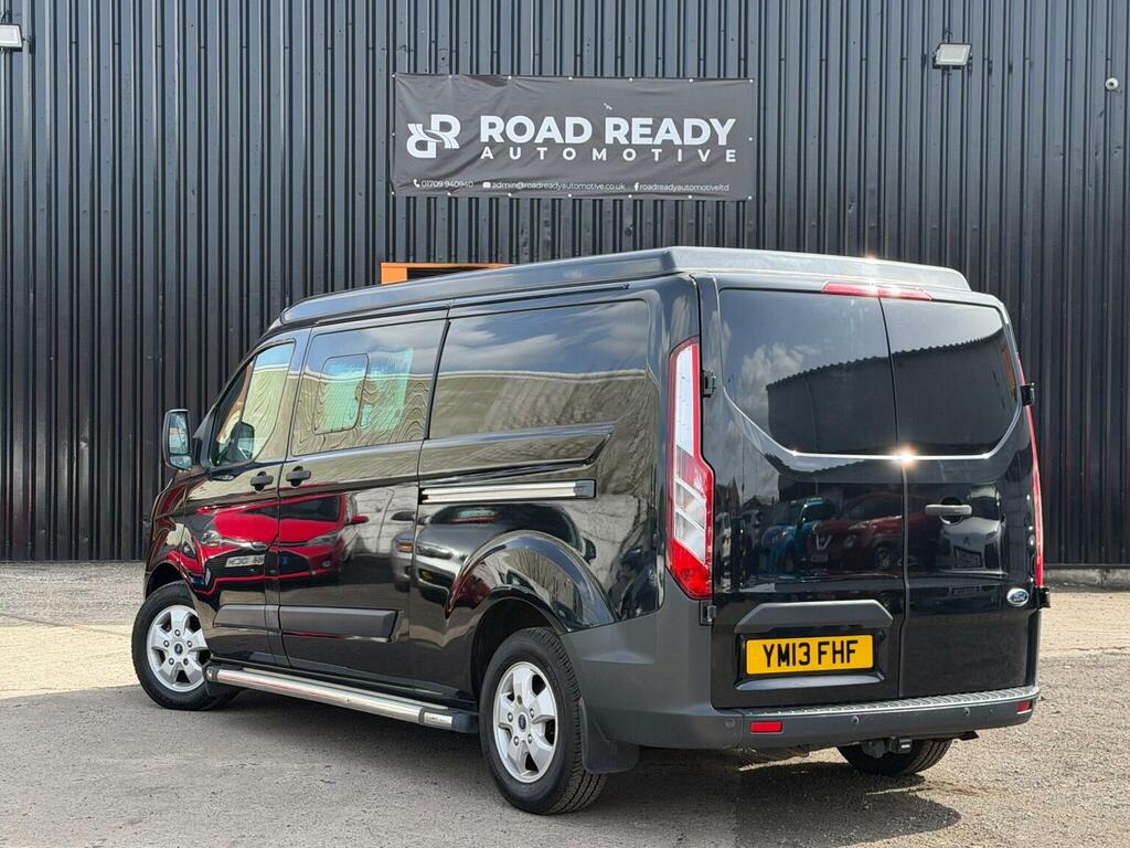 Ford Transit Custom Camper Van 2.2 Tdci 310 Trend L1 H1 201313 YM13FHF Black #6