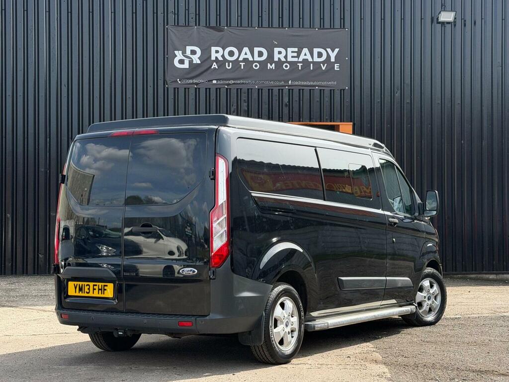 Ford Transit Custom Camper Van 2.2 Tdci 310 Trend L1 H1 201313 YM13FHF Black #4