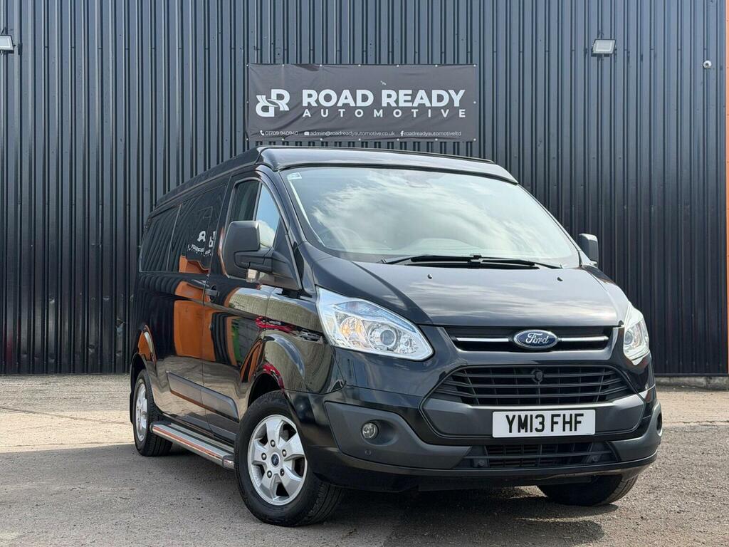 Ford Transit Custom Camper Van 2.2 Tdci 310 Trend L1 H1 201313 YM13FHF Black #2