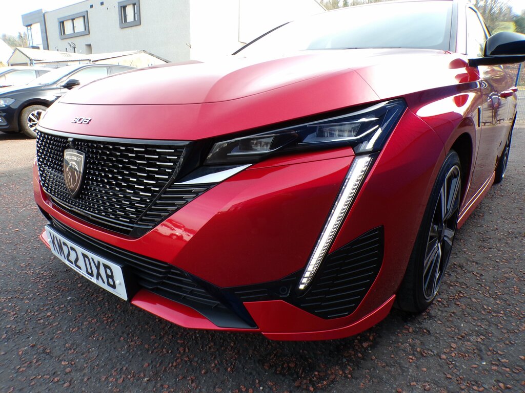 Peugeot 308 2022 Peugeot 308 1.6 Ss Gt Premium Hybrid Red #5