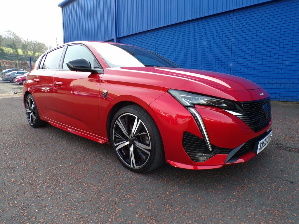 Peugeot 308 2022 Peugeot 308 1.6 Ss Gt Premium Hybrid Red