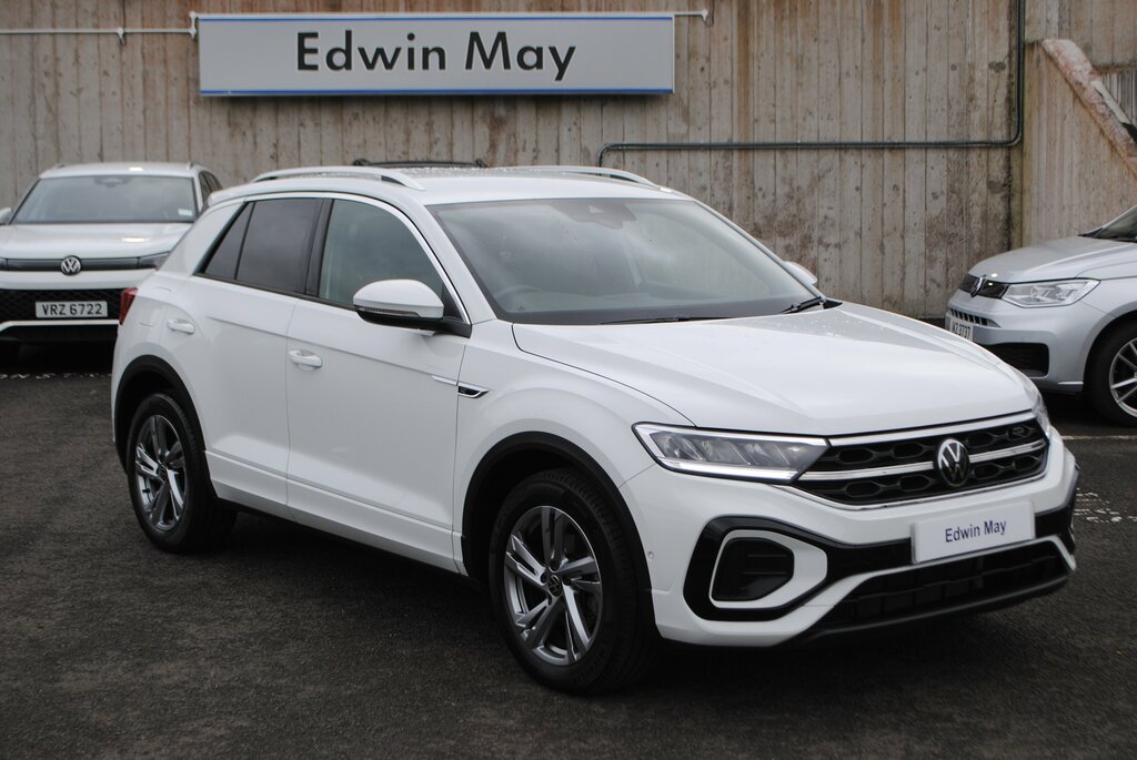 Volkswagen T-Roc 2022 Volkswagen T-roc 1.5 R-line Tsi Dsg White
