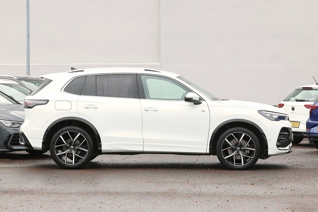 Volkswagen Tiguan 2024 Volkswagen Tiguan 2.0 R-line Tdi Dsg UXZ2970 White #2