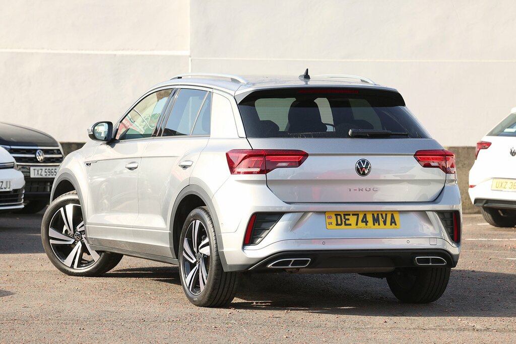 Volkswagen T-Roc 2025 Volkswagen T-roc 1.5 R-line Tsi Dsg DE74MVA Silver #3