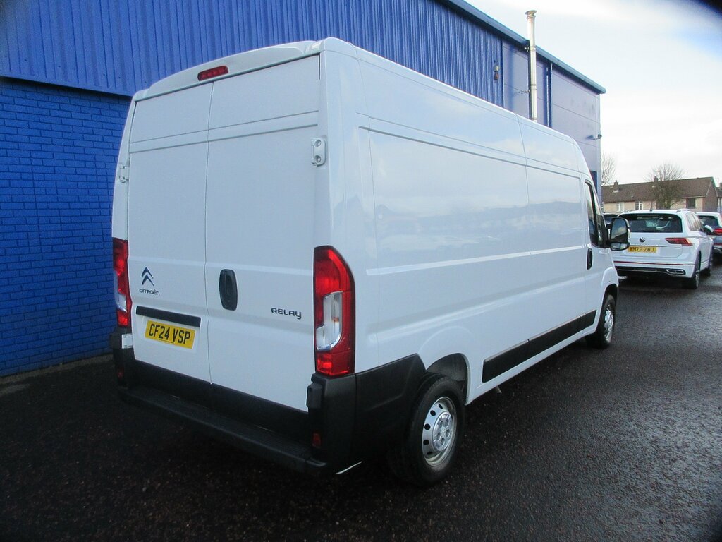 Citroen Relay Ex.vat 2024 Citroen Relay 2.2 35 L3h2 Enterprise E White #3
