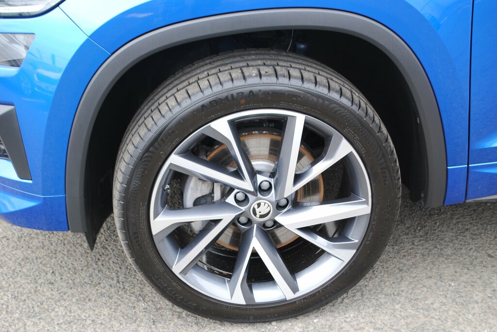 Skoda Kodiaq 2023 Skoda Kodiaq 2.0 Sportline Tdi Dsg 4X4 KY23WWB Blue #3