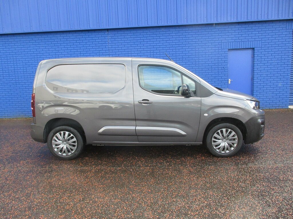 Peugeot Partner Ex.vat 2023 Peugeot Partner 1.5 Bluehdi Asphalt Pr KF23NLZ Grey #2