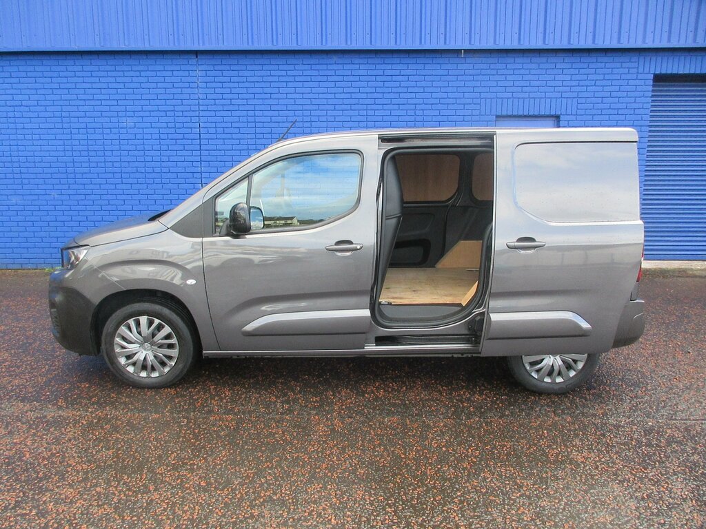 Peugeot Partner Ex.vat 2023 Peugeot Partner 1.5 Bluehdi Asphalt Pr KF23NLZ Grey #6