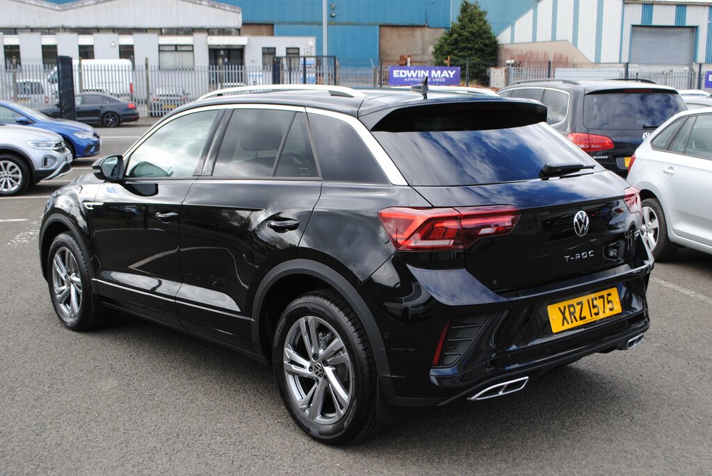 Volkswagen T-Roc 2025 Volkswagen T-roc 1.5 R-line Tsi Dsg XRZ1575 Black #6