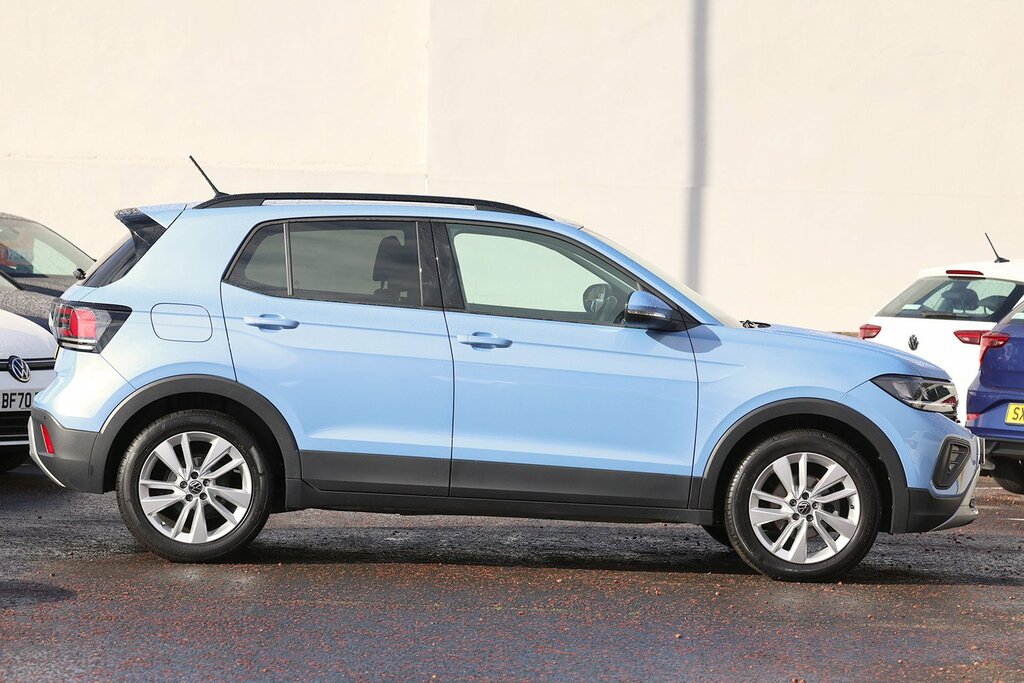 Volkswagen T-Cross 2025 Volkswagen T-cross 1.0 Match Tsi VE74EPD Blue #2