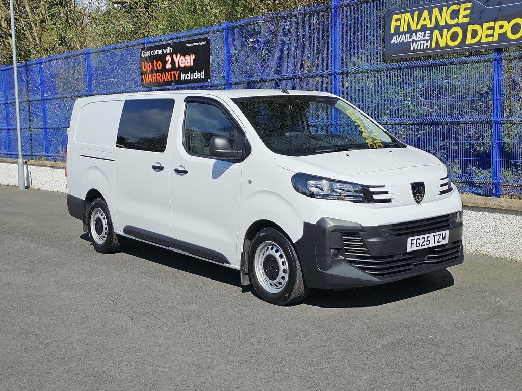 Peugeot Expert Ex.vat 2025 Peugeot Expert 2.0 Bhd Professional Cr White
