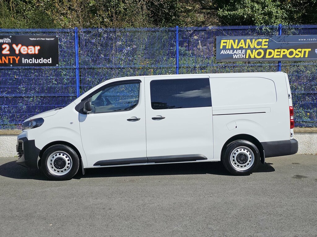Peugeot Expert Ex.vat 2025 Peugeot Expert 2.0 Bhd Professional Cr FG25TZM White #6