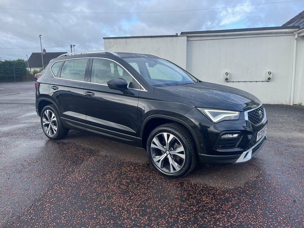 Seat Ateca 2021 Seat Ateca 1.5 Tsi Evo Se Technology Dsg YF70KCK Black #3