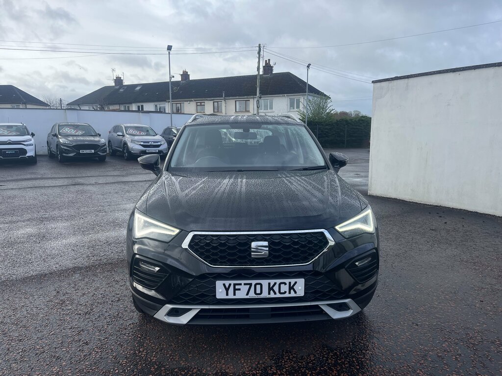 Seat Ateca 2021 Seat Ateca 1.5 Tsi Evo Se Technology Dsg YF70KCK Black #2