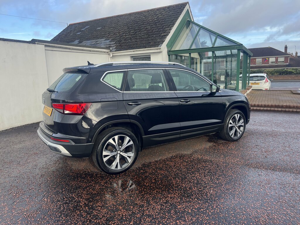 Seat Ateca 2021 Seat Ateca 1.5 Tsi Evo Se Technology Dsg YF70KCK Black #4