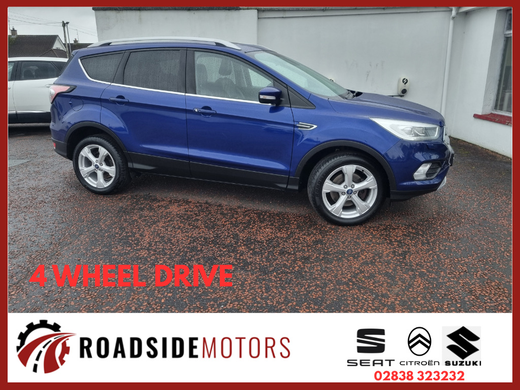 Ford Kuga 2017 Ford Kuga 1.5 Titanium X Tdci 4 Wheel Drive Blue