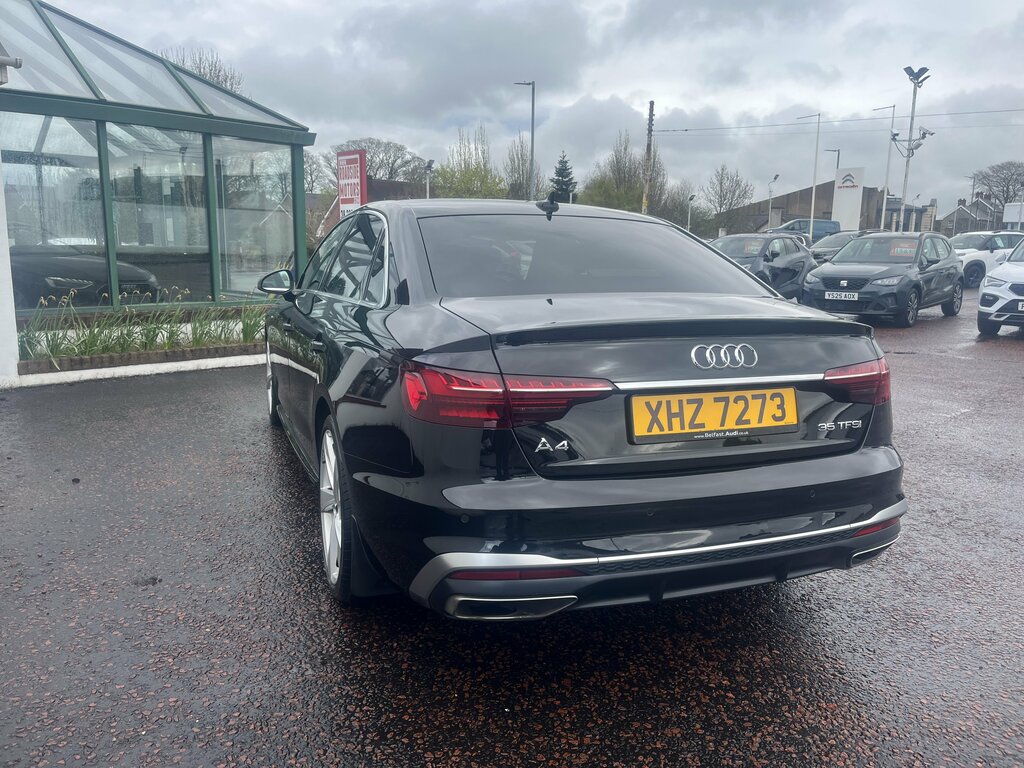 Audi A4 2020 Audi A4 2.0 Tfsi S Line Mhev XHZ7273 Black #6