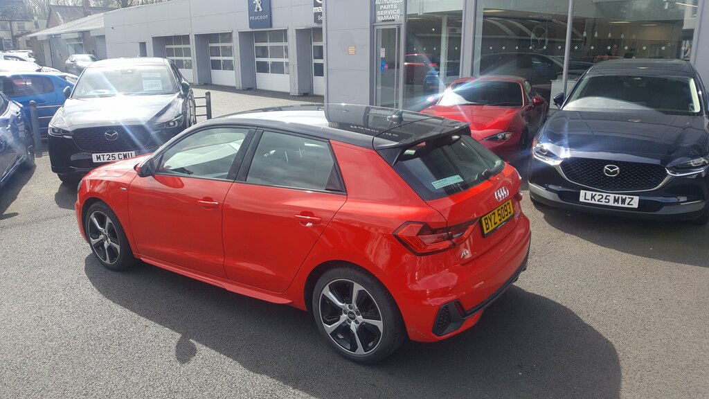 Audi A1 2022 Audi A1 1.0 Sportback Tfsi S Line BYZ5093 Red #4