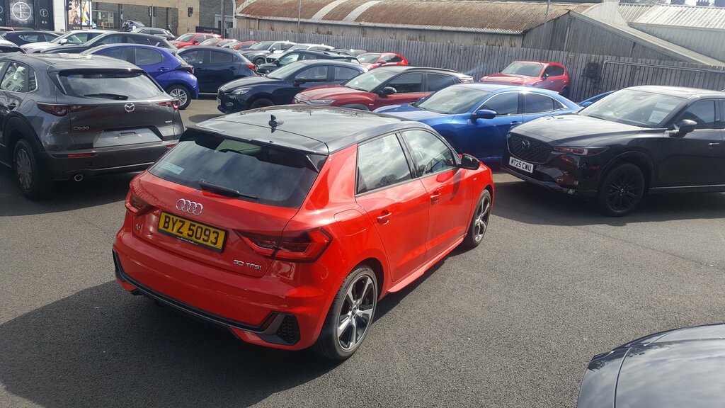 Audi A1 2022 Audi A1 1.0 Sportback Tfsi S Line BYZ5093 Red #6