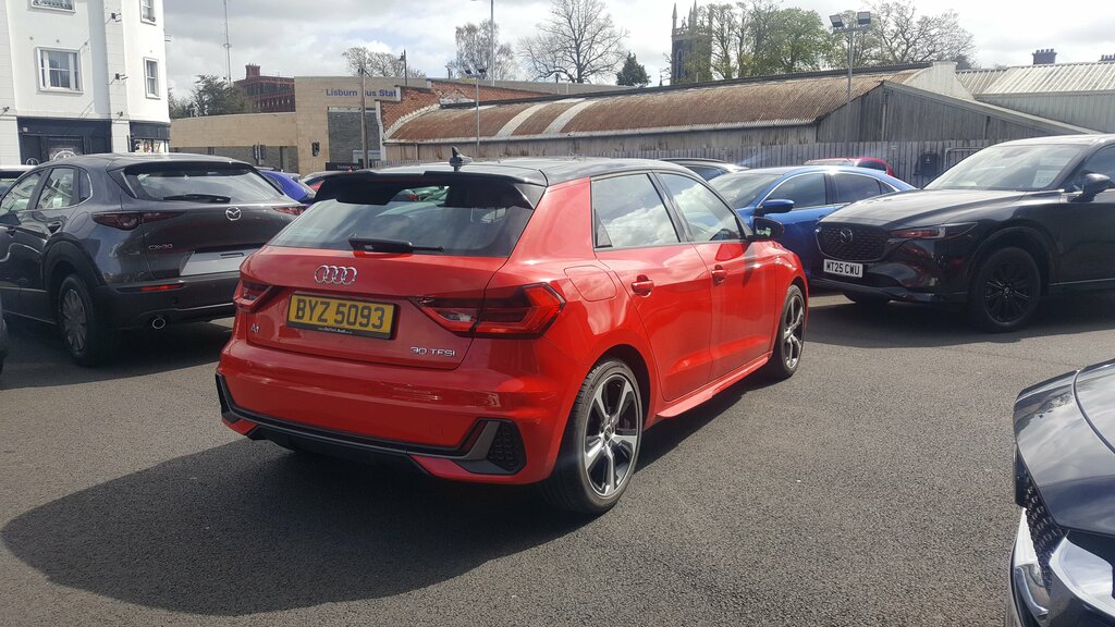 Audi A1 2022 Audi A1 1.0 Sportback Tfsi S Line BYZ5093 Red #5