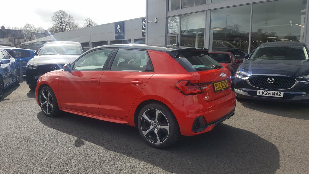 Audi A1 2022 Audi A1 1.0 Sportback Tfsi S Line BYZ5093 Red #3