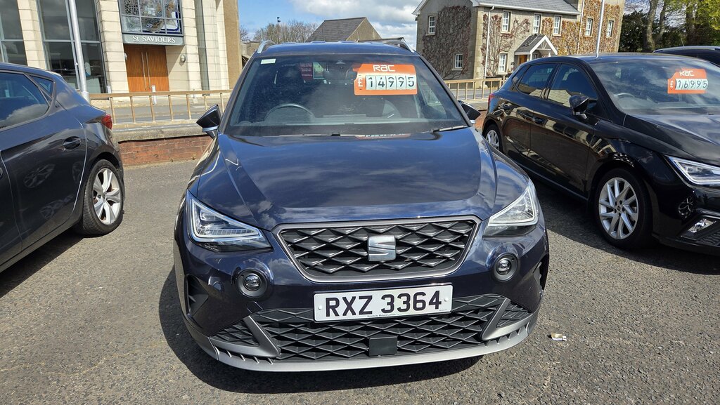 Seat Arona 2022 Seat Arona 1.0 Ecotsi Fr Blue