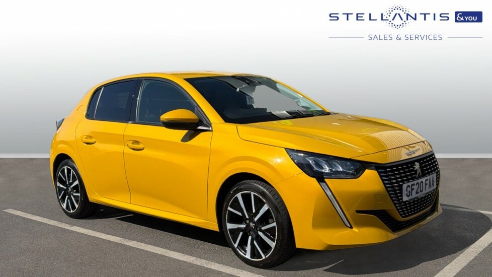 Peugeot 208 1.2 Puretech Allure Hatchback Eu Yellow