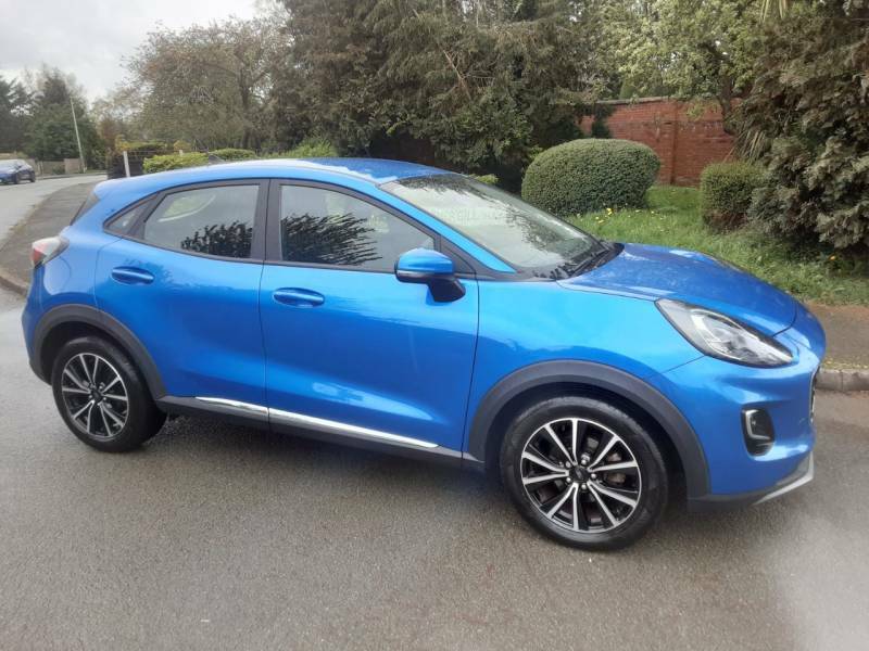 Ford Puma 1.0 Ecoboost Hybrid Mhev Titanium - 2023 73 EY73HRJ Blue #5