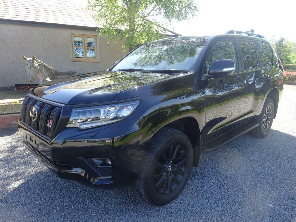 Toyota Land Cruiser 2.8D Invincible Suv Black
