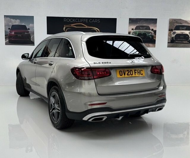 Mercedes-Benz GLC Class Glc220d Amg Line Suv OV20FHC Silver #4
