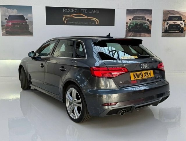 Audi A3 Tdi 30 S Line KW19XKV Grey #4