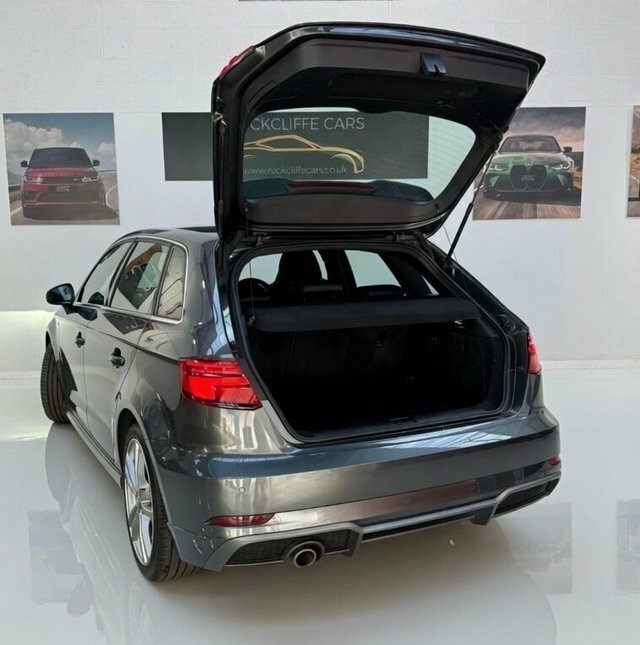 Audi A3 Tdi 30 S Line KW19XKV Grey #5