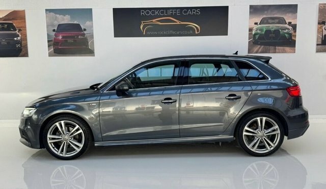 Audi A3 Tdi 30 S Line KW19XKV Grey #3