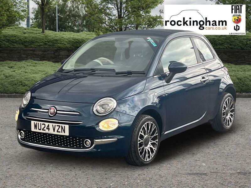 Fiat 500C Manual Blue