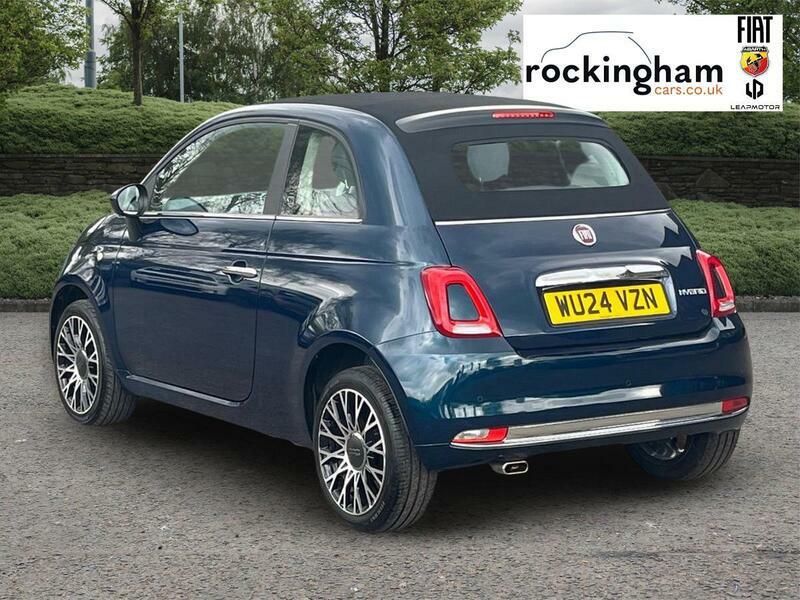 Fiat 500C Manual WU24VZN Blue #6