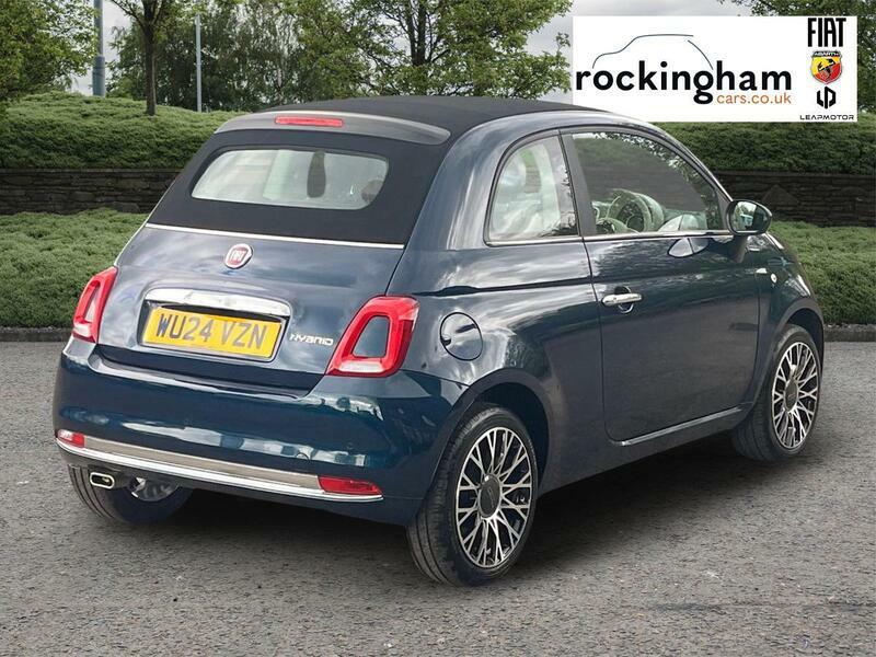Fiat 500C Manual WU24VZN Blue #4