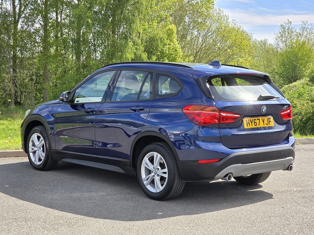 BMW X1 20D Se HY67YJF Blue #2