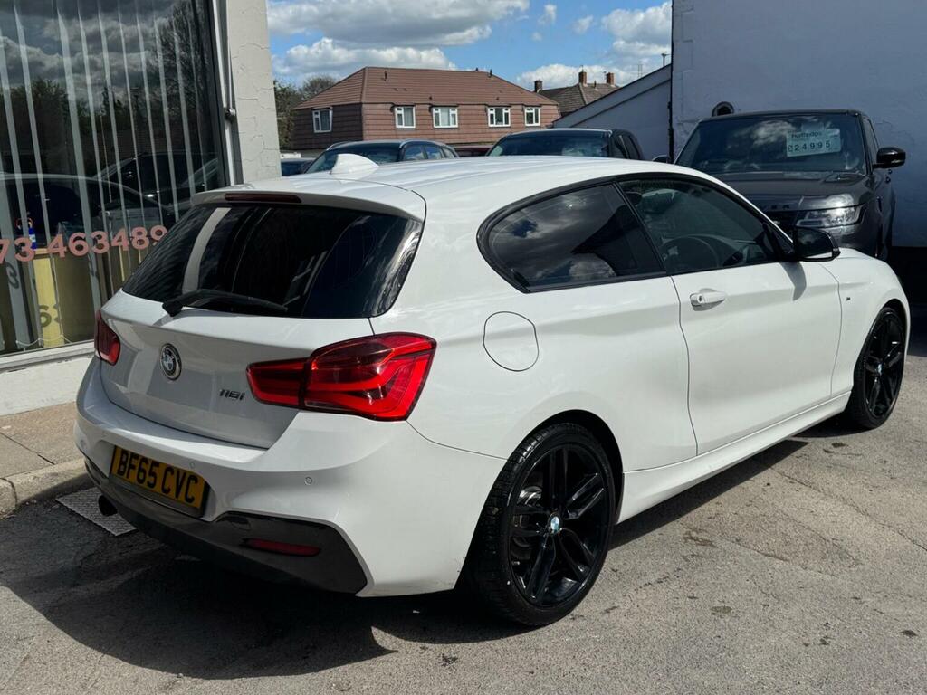BMW 1 Series 1.5 118I M Sport Euro 6 Ss BF65CVC White #4