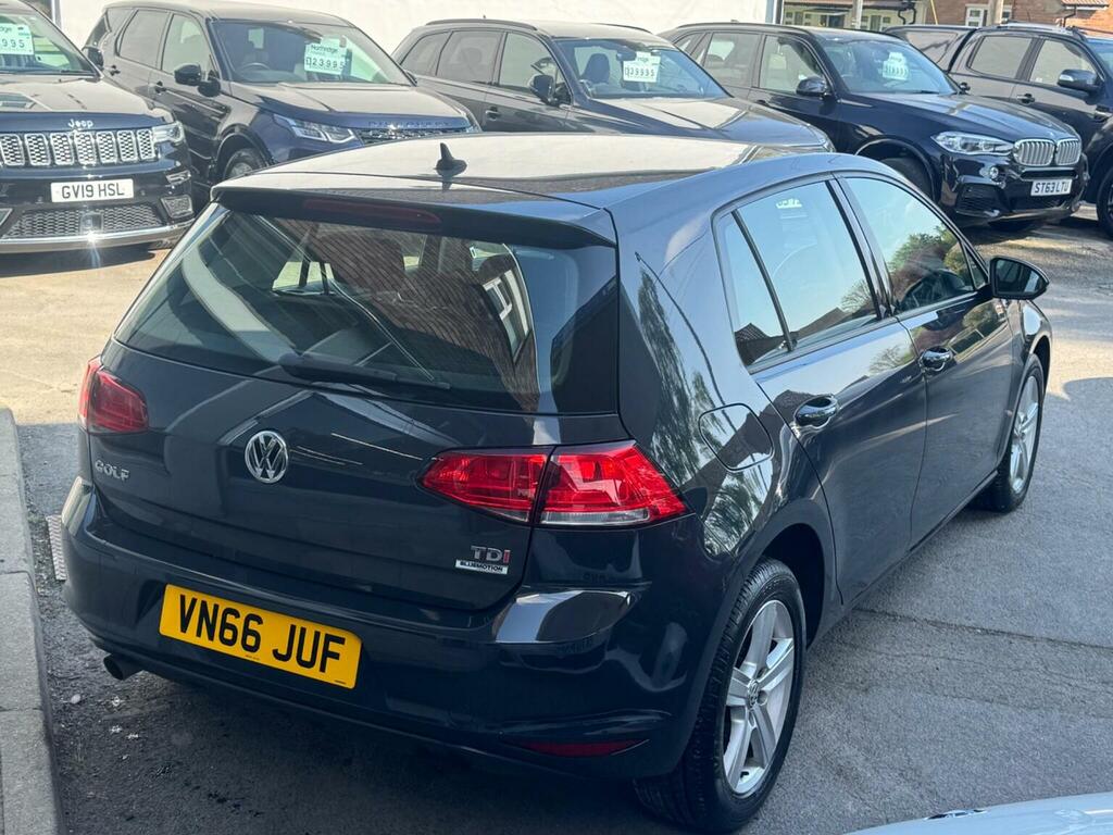 Volkswagen Golf 1.6 Tdi Bluemotion Tech Match Edition Euro 6 Ss VN66JUF Grey #4