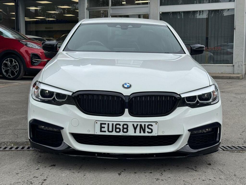 BMW 5 Series 2.0 520D M Sport Xdrive Euro 6 Ss EU68YNS White #2