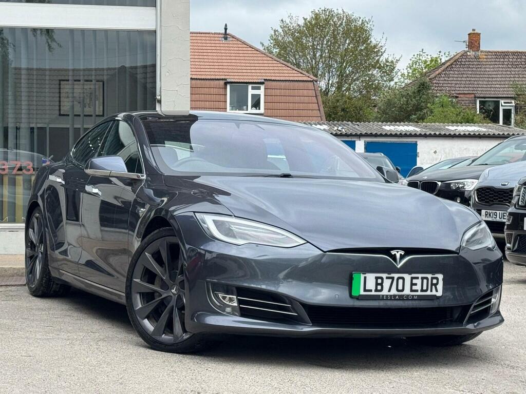 Tesla Model S Hatchback Grey