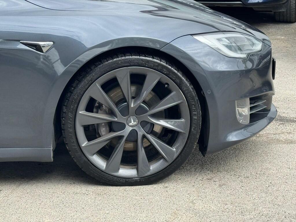 Tesla Model S Hatchback Grey #3