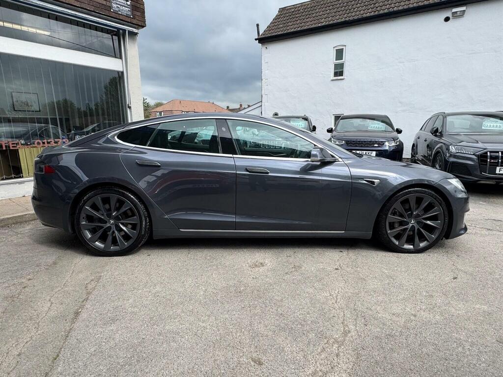 Tesla Model S Hatchback Grey #4