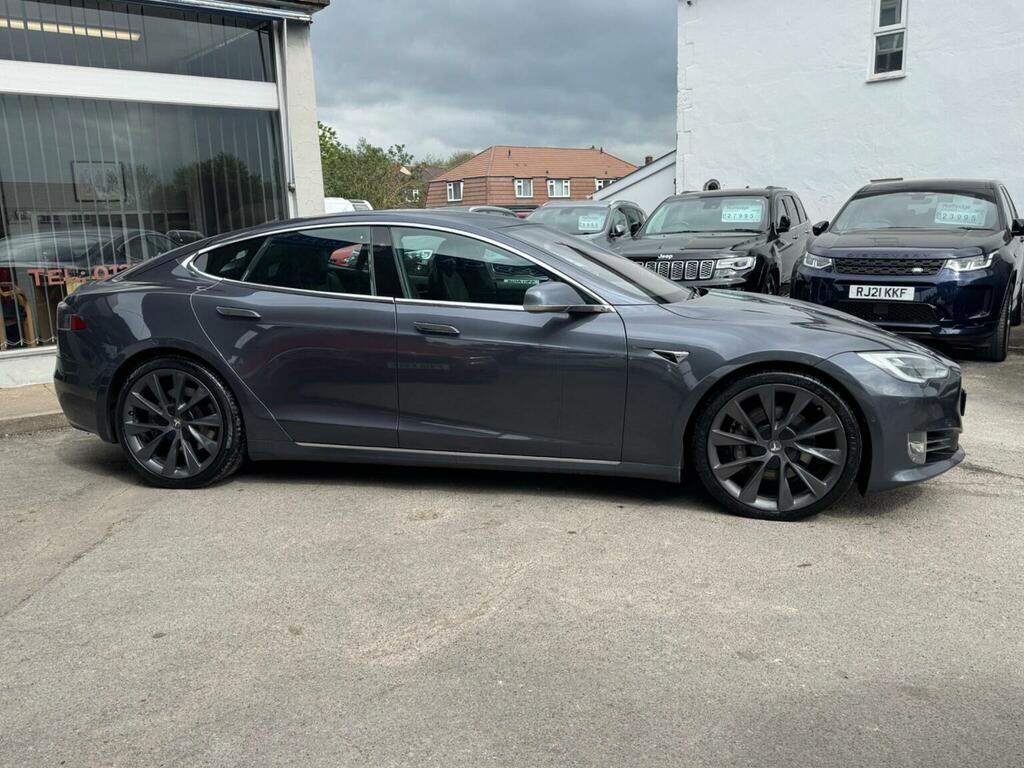 Tesla Model S Hatchback Grey #5